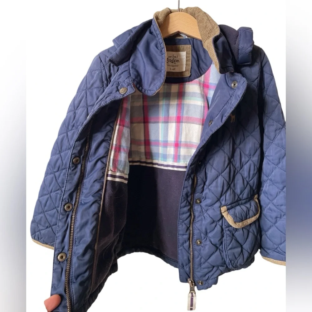 Mini Boden barn jacket size 5Y 6Y